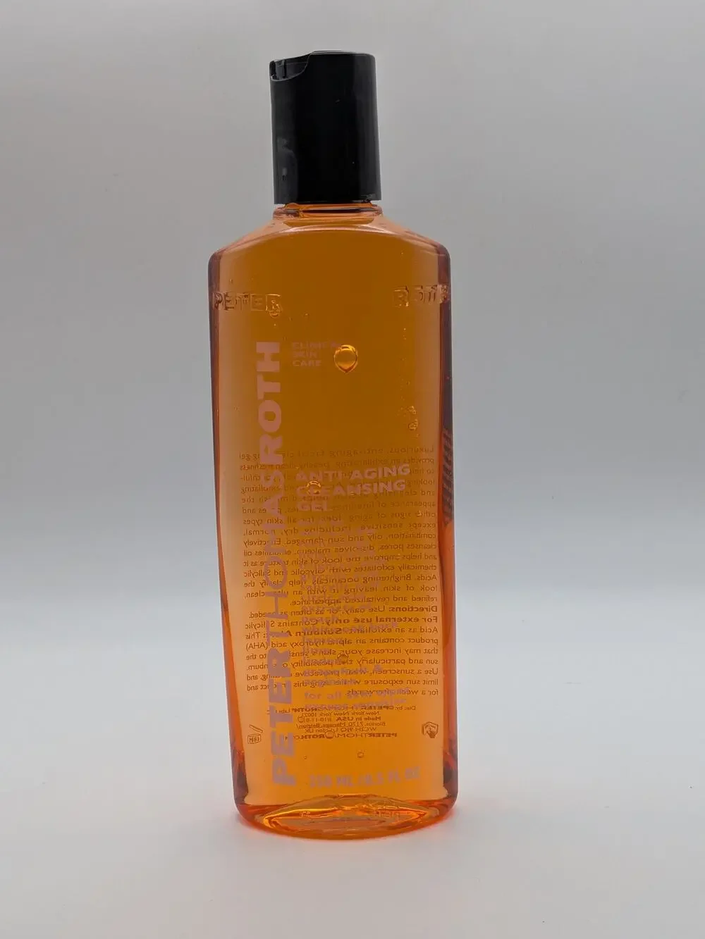 PETER THOMAS ROTH Anti Aging Cleansing Gel 8.5 Oz Facial Cleanser NEW